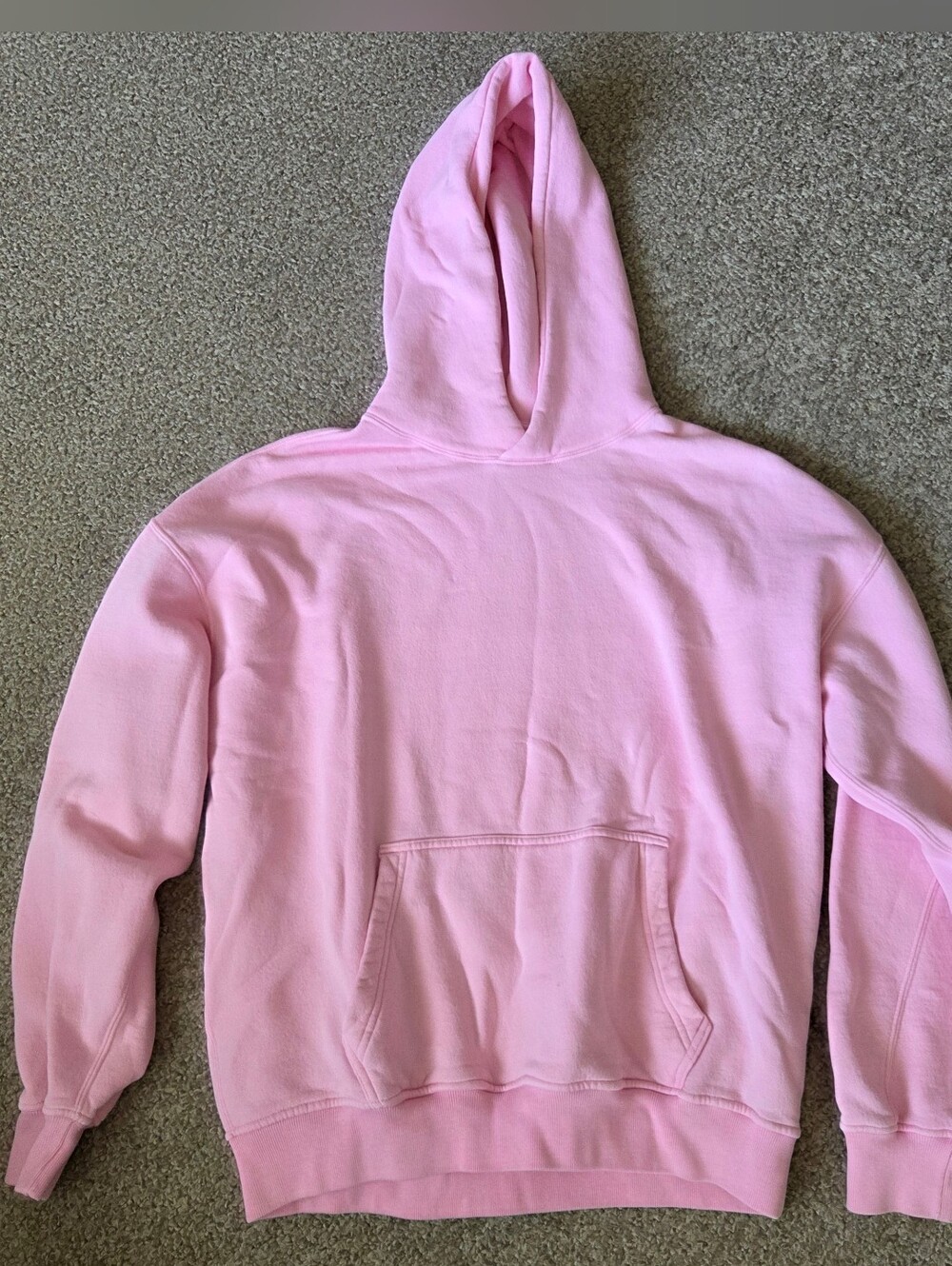 Abercrombie & Fitch Soft AF Essentials Pullover Hoodie Pink Womens M Oversized
